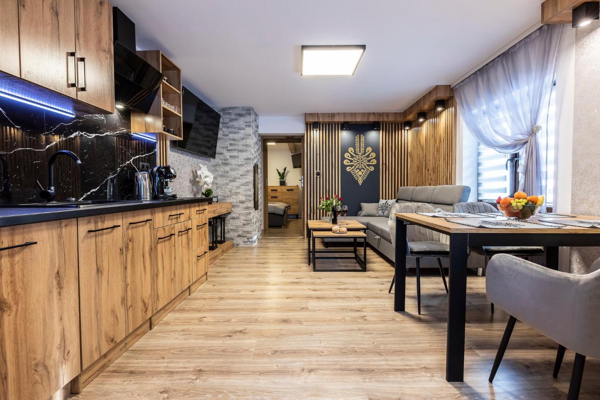 Apartament Tatravika Z Basenem I Widokiem Kościelisko Exteriör bild