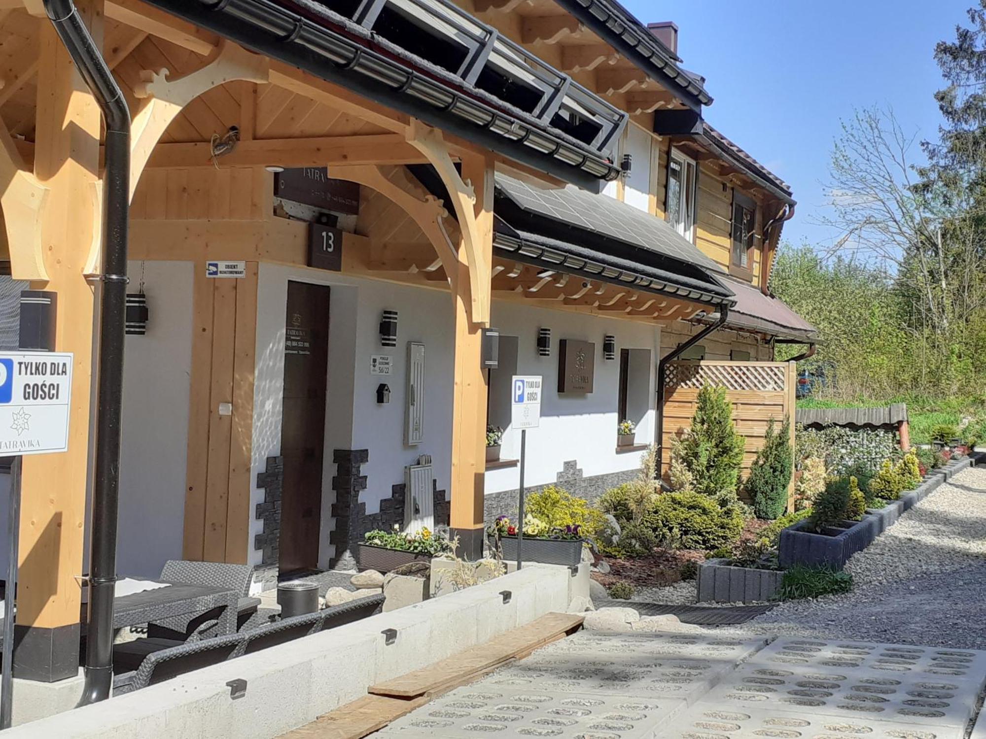 Apartament Tatravika Z Basenem I Widokiem Kościelisko Exteriör bild